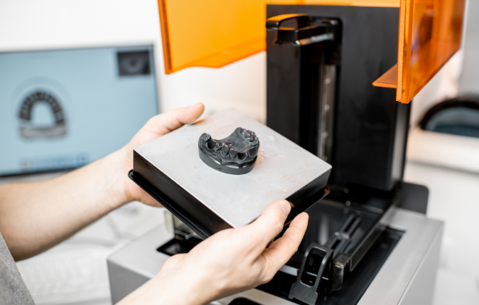 Advanced 3-d printing and denture manufacturing